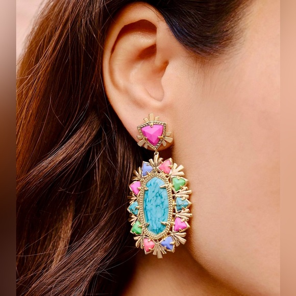 KENDRA SCOTT (San Antonio) EXCLUSIVE FIESTA 2025 EARRINGS! 🎉 - Picture 1 of 7
